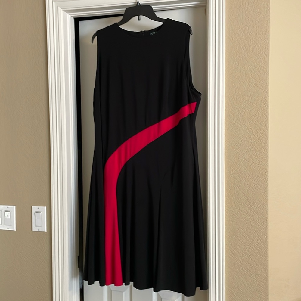 Lauren sleeveless ALine dress size 20W